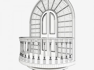 balcony 3D Model
