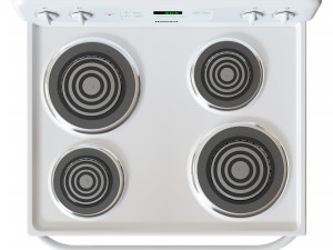 HOTPOINT STANDARD CLEAN ELECTRIC RANGE Model 3D