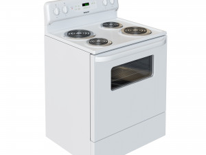 HOTPOINT STANDARD CLEAN ELECTRIC RANGE Model 3D