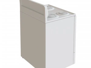 HOTPOINT STANDARD CLEAN ELECTRIC RANGE 3D Model