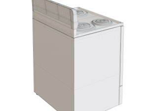 HOTPOINT STANDARD CLEAN ELECTRIC RANGE Model 3D