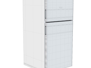 Hotpoint Handle Top Freezer Refrigerator V-ray And Corona Model 3D