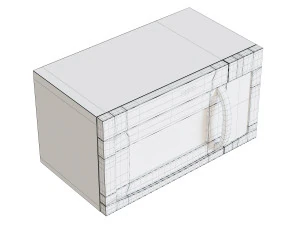 HOTPOINT MICROWAVE OVEN corona and vray 3D Model