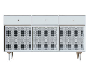 Rattan sideboard 3D 모델
