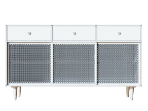 Rattan sideboard 3D 모델