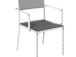 Patio setting 3D 模型