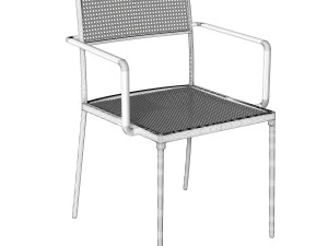 Patio setting 3D Model