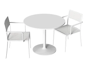 Patio setting 3D Model