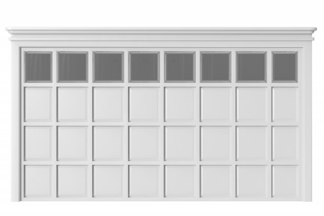 Garage door 3D 模型 .c4d .max .obj .3ds .fbx .stl .blend 