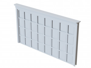 Garage door 3D 模型