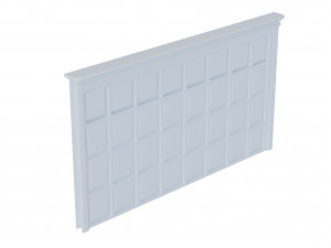 Garage door 3D 模型