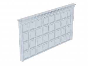 Garage door 3D 模型