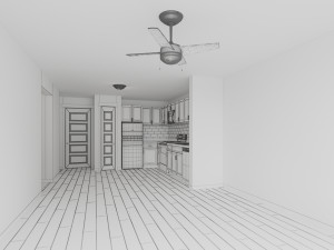 Living room 3D Model