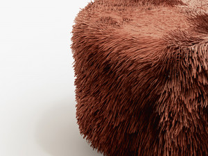 Furry pouf 3Dモデル
