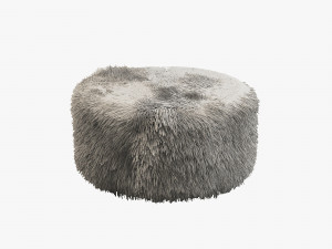 Furry pouf 3Dモデル