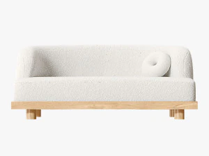 CHUNYU Minimalista Vintage sofa 3D Model