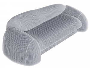 FAINA PLYN SOFA SMALL 3D-Modell