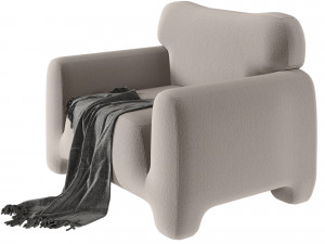 Fain pampukh chair Model 3D