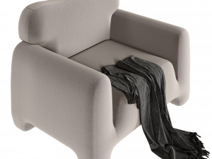 Fain pampukh chair Model 3D