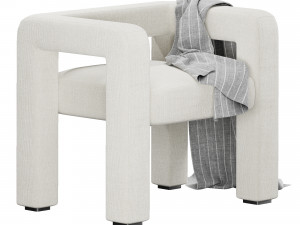 FAINA Toptun armchair 3D 模型
