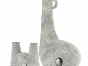 Faina Bandura vases 3D Model