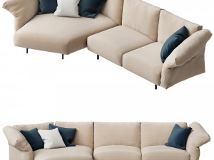 B and B Italia DAMBO SOFA 3Dモデル