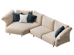 B and B Italia DAMBO SOFA 3D 모델