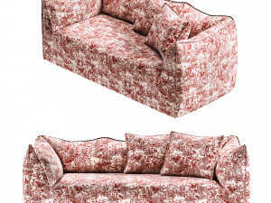 B and B Italia Le Bambole SOFA 3D Model