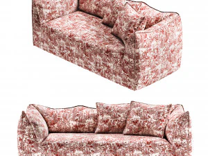 DIVANO B&B Italia Le Bambole Modello 3D