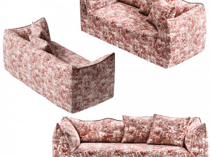 B and B Italia Le Bambole SOFA 3D Model