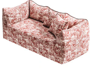 B and B Italia Le Bambole SOFA 3D Model