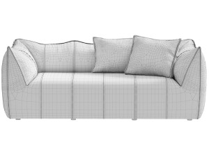 B and B Italia Le Bambole SOFA 3D 모델