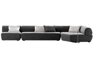 B AND B italia Naviglio sofa 3D मॉडल