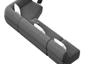 B AND B italia Naviglio sofa Modèle 3D