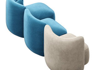 BREZZA By INNOVA Imbottiti sofa 3D मॉडल