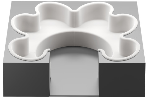 Poltronova SAFARI outdoor sofa 3D Model