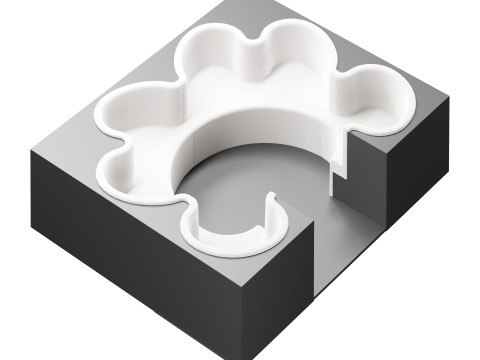 Poltronova SAFARI outdoor sofa Modèle 3D