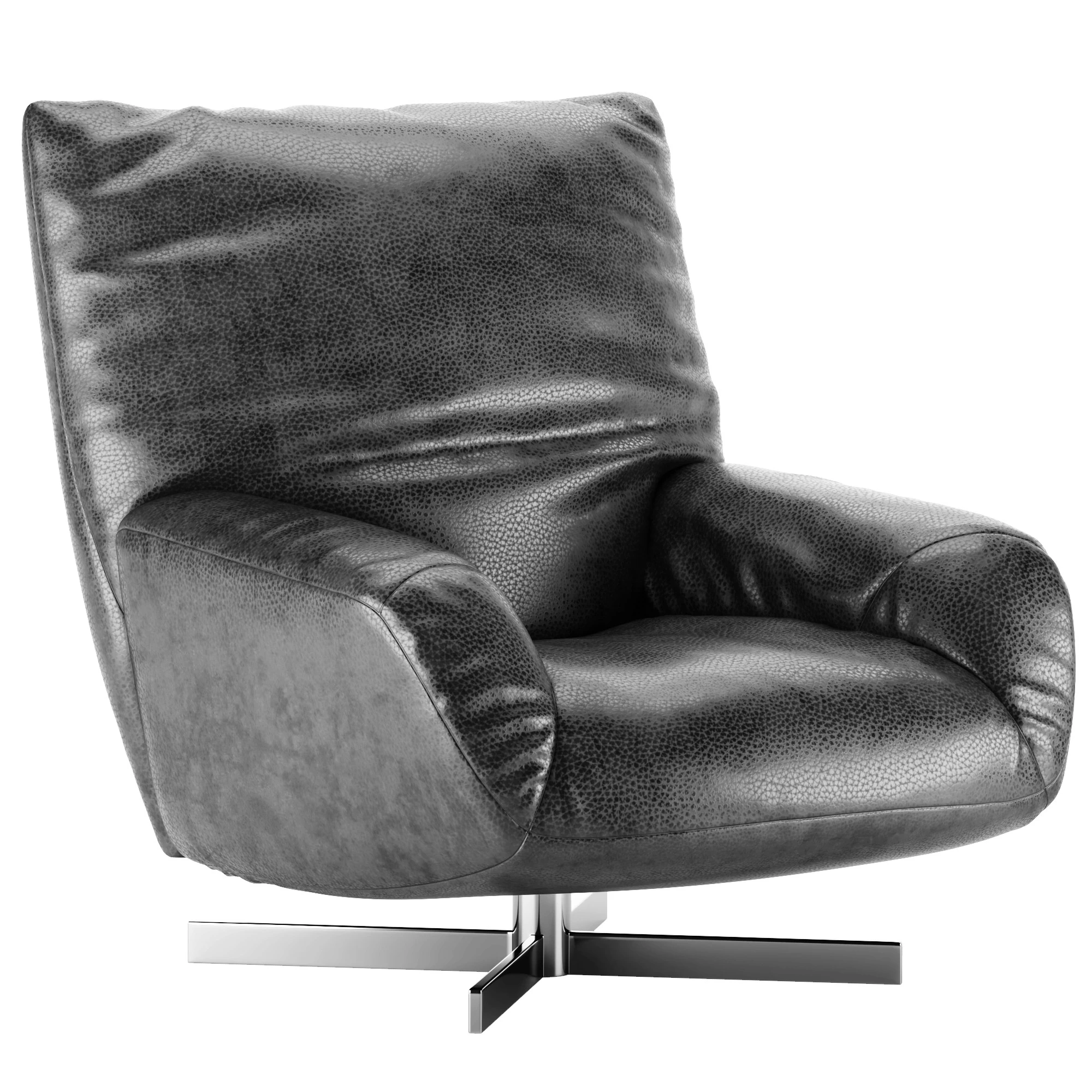 Chiara Edra armchair 3D Model .c4d .max .obj .3ds .fbx .stl .blend 