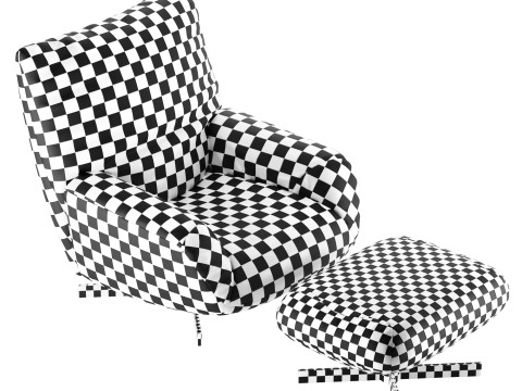 Chiara Edra armchair Modelo 3D