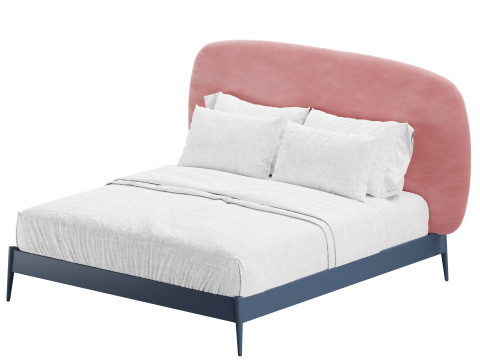 Shiko Magnum Bed by Miniforms Model 3D