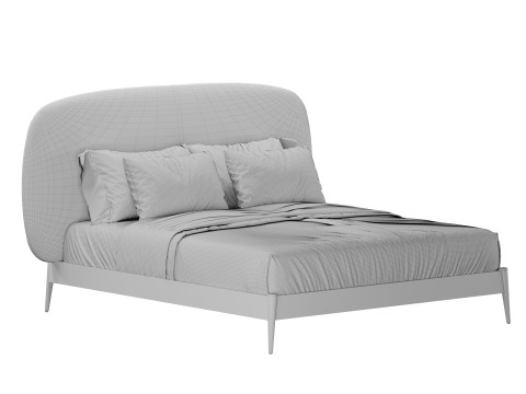 Shiko Magnum Bed by Miniforms Model 3D