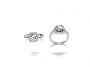 diamond ring 3D Модель