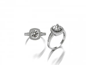 diamond ring 3D Model