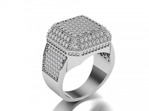 mens ring Modelo 3D