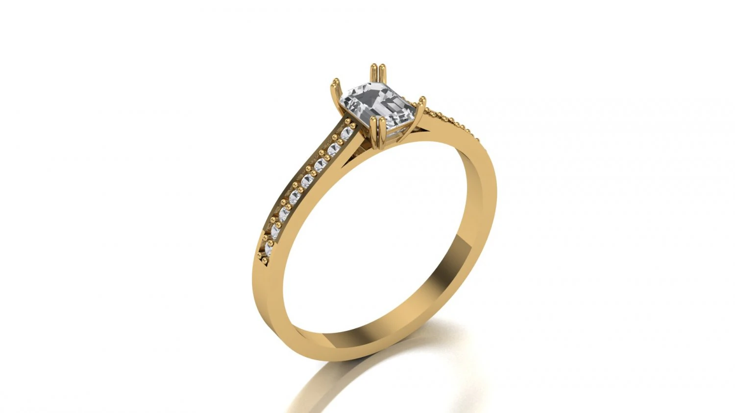 simple beautiful rings 3D Model .c4d .max .obj .3ds .fbx .stl .blend 