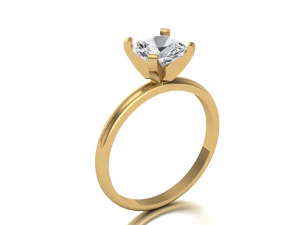 simple beautiful rings 3D Model