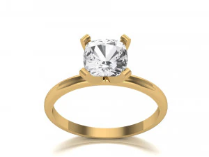 simple beautiful rings 3D Model