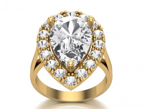 simple beautiful rings Modello 3D