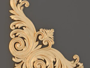 经典饰品01 3D 模型