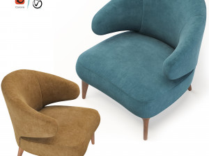 armchair Modello 3D